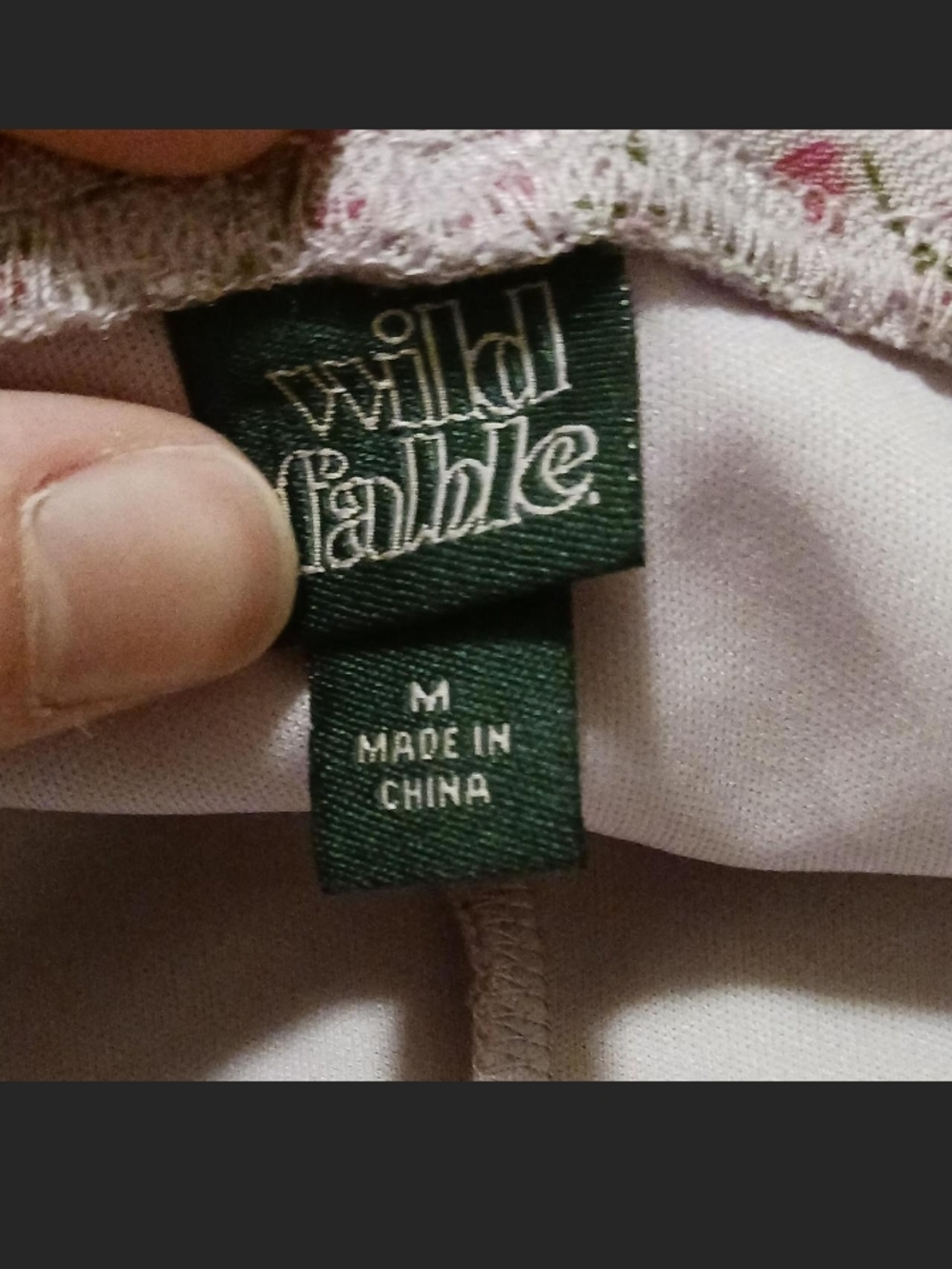 wild fable Light Lavender Floral Asymmetrical Slip Dress - Picture 3 of 3